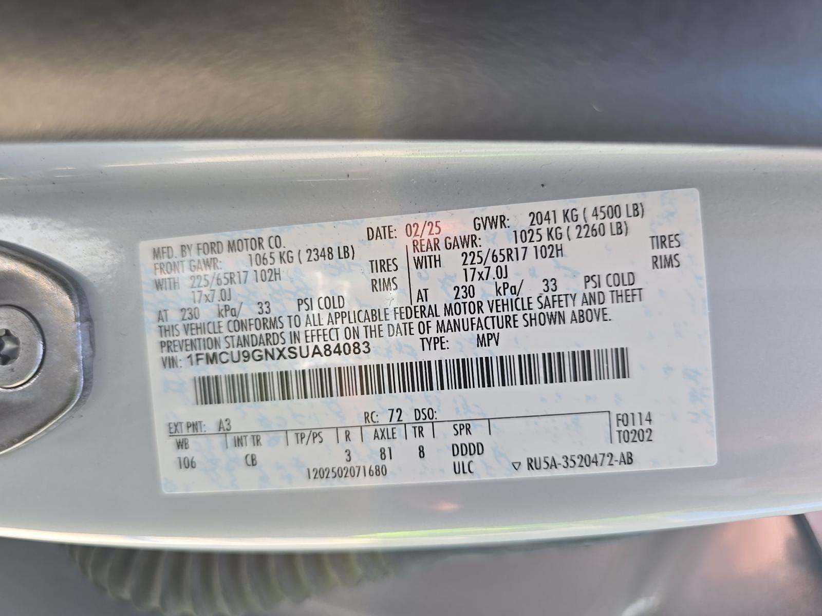 FORD ESCAPE - 1