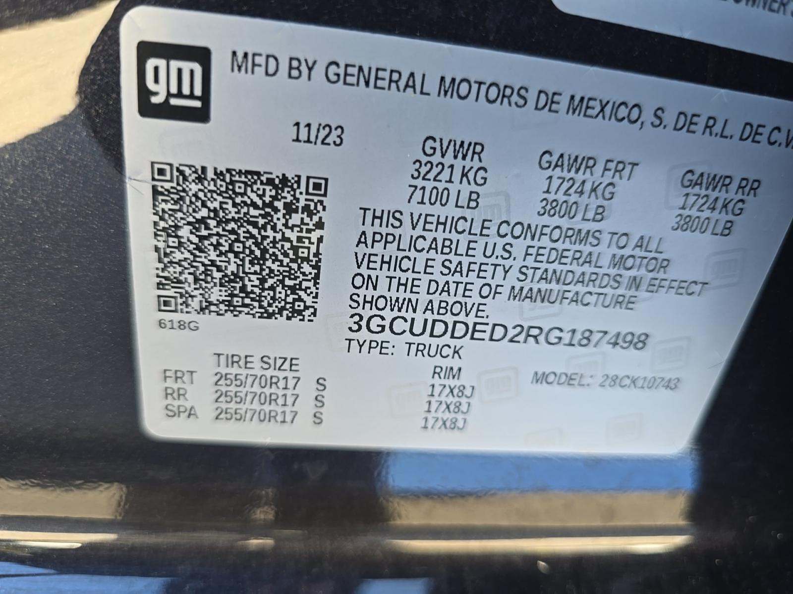 2024 Chevrolet Silverado 1500 LT AWD