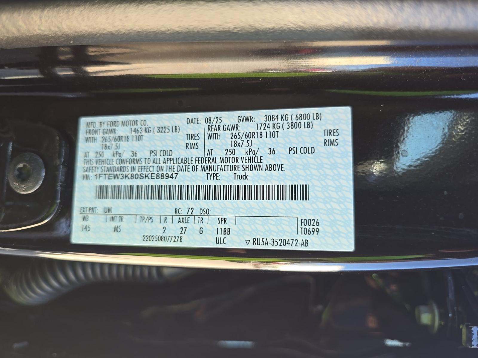 2025 Ford F-150 XLT RWD