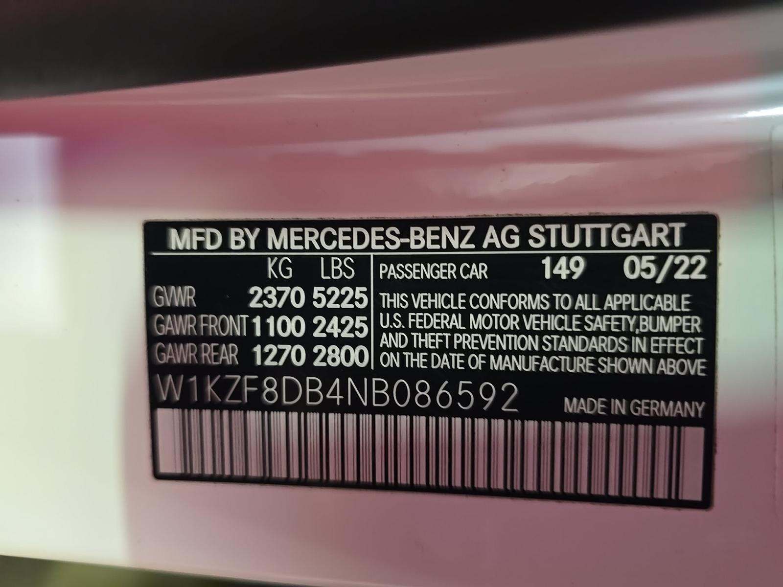 2022 Mercedes-Benz E-Class E 350 RWD