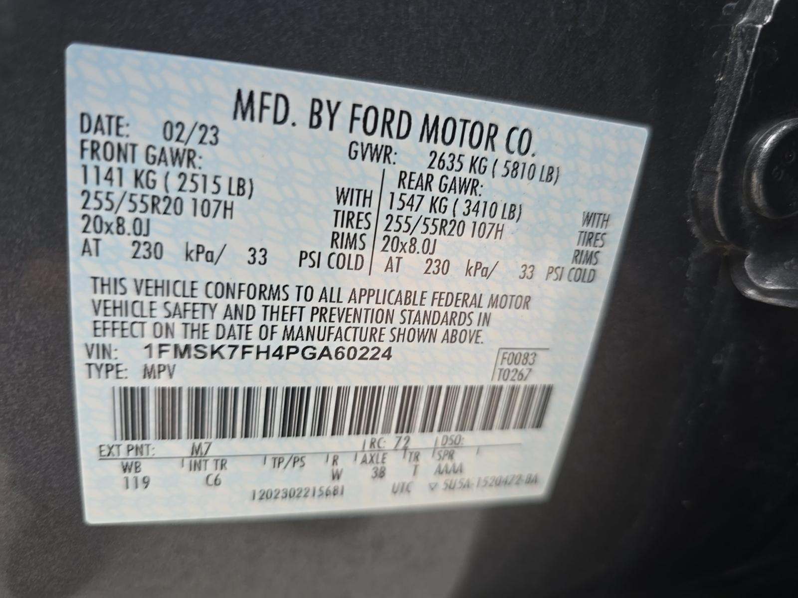 2023 Ford Explorer Limited RWD