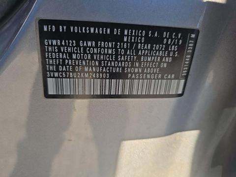 2019 Volkswagen Jetta 1.4T S FWD