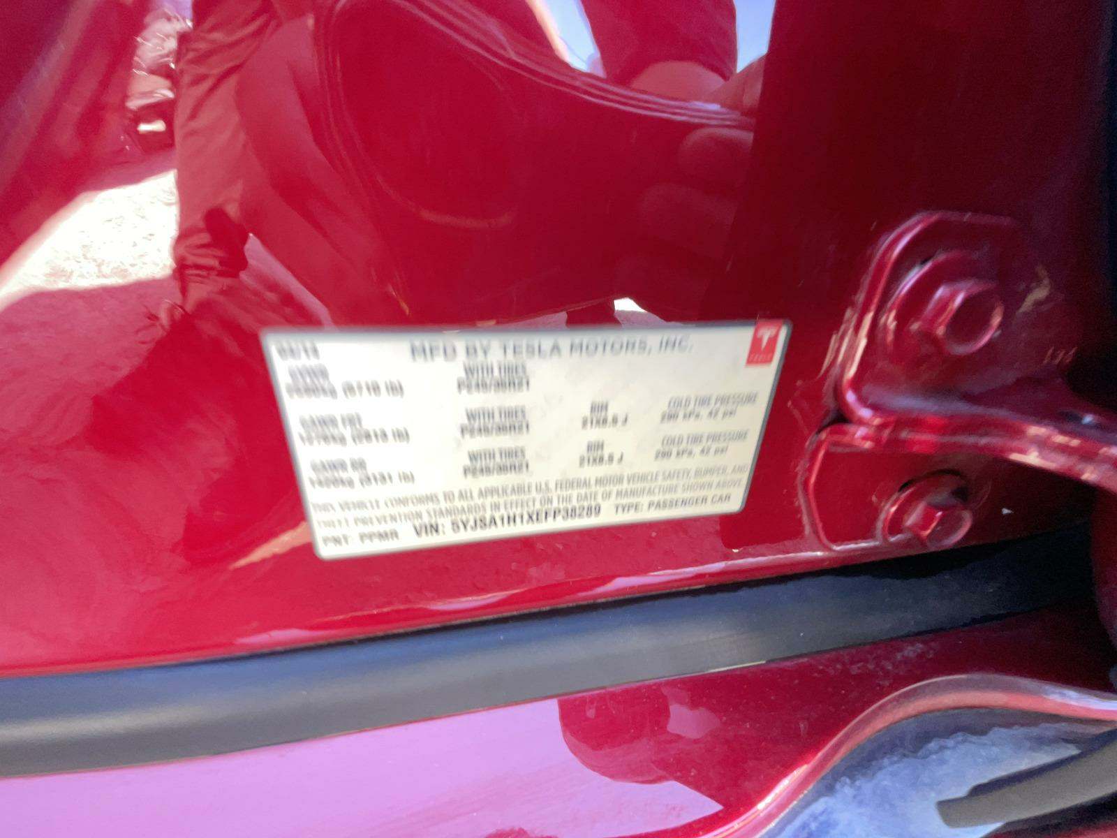 2014 Tesla Model S P85 RWD