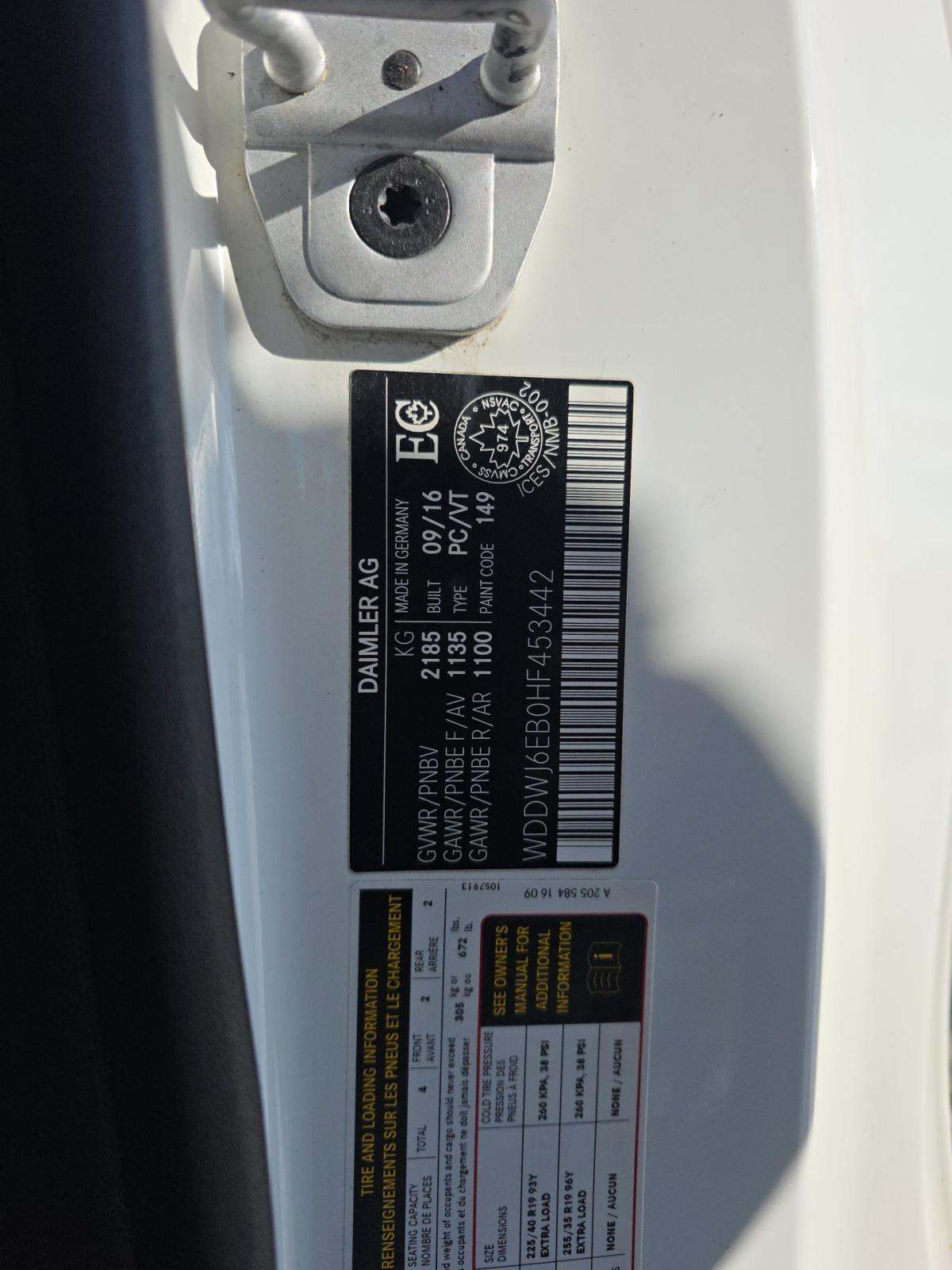 2017 Mercedes-Benz C-Class AMG C 43 AWD