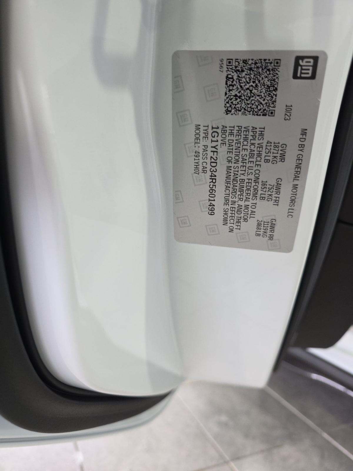 2024 Chevrolet Corvette Z06 RWD