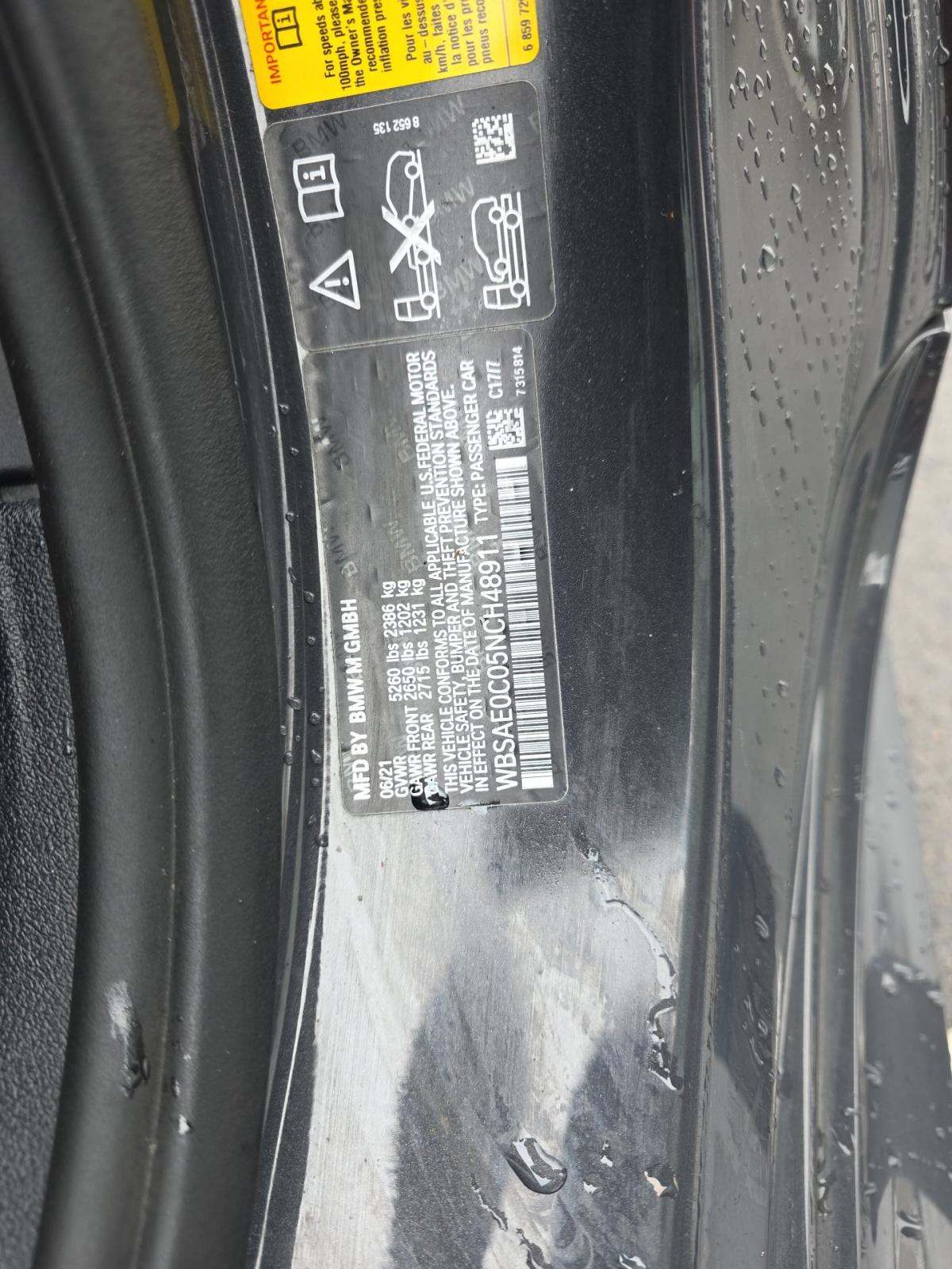 2022 BMW M8 Competition AWD