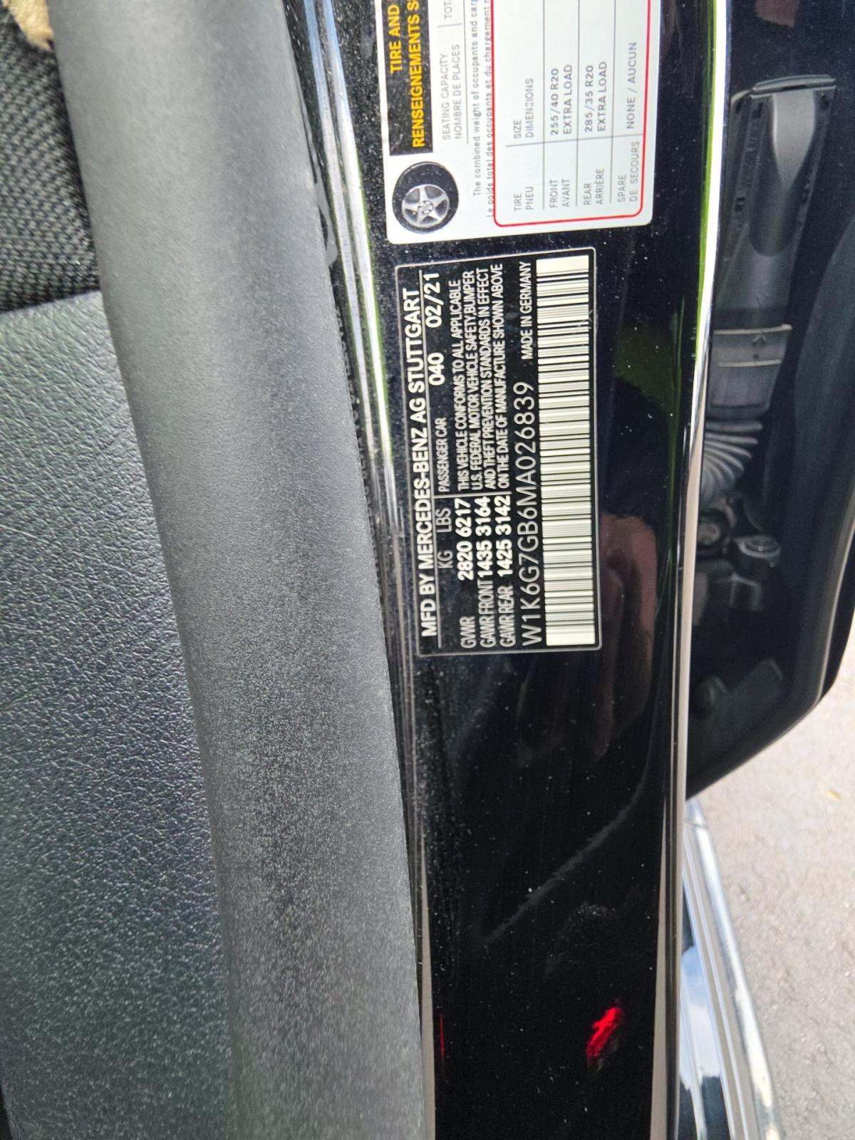 2021 Mercedes-Benz S-Class S 580 AWD