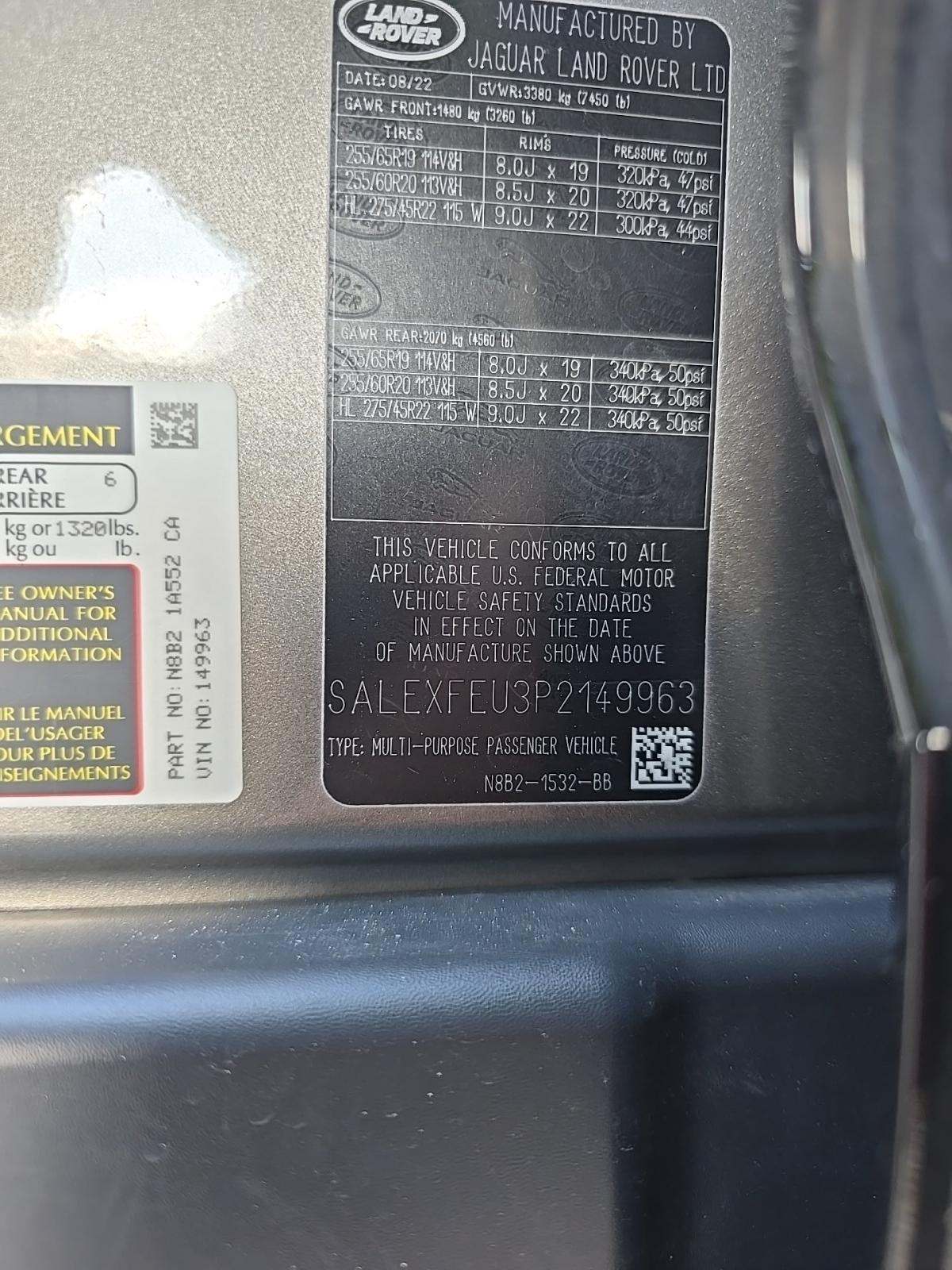 2023 Land Rover Defender 130 X AWD