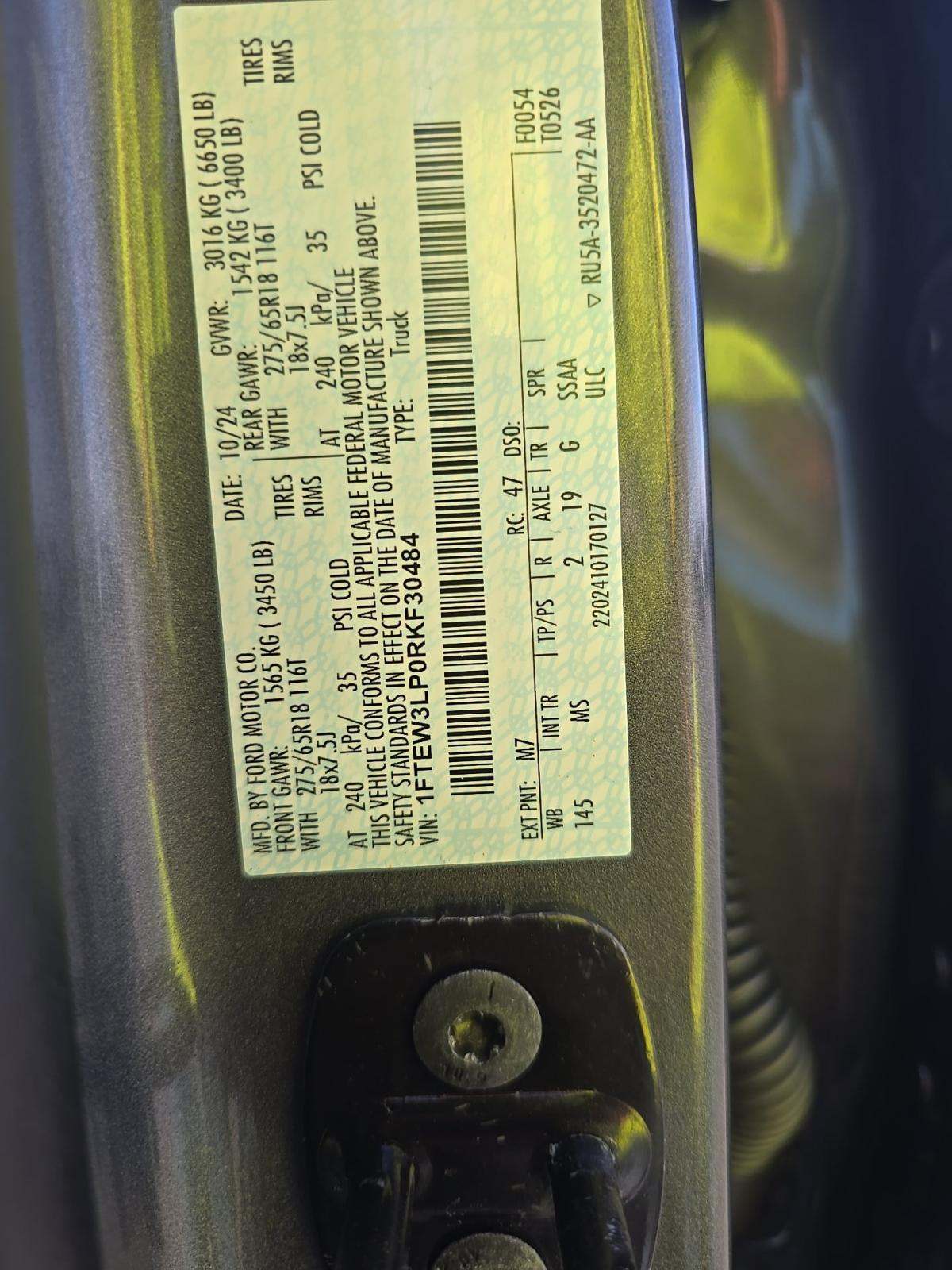 2024 Ford F-150 XLT AWD