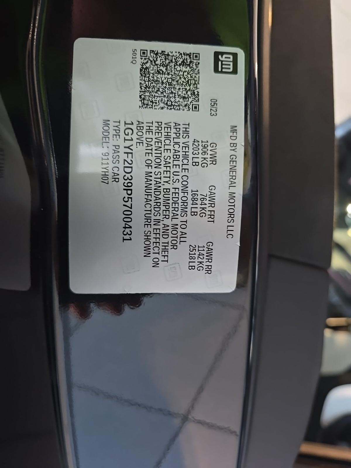 2023 Chevrolet Corvette Z06 RWD