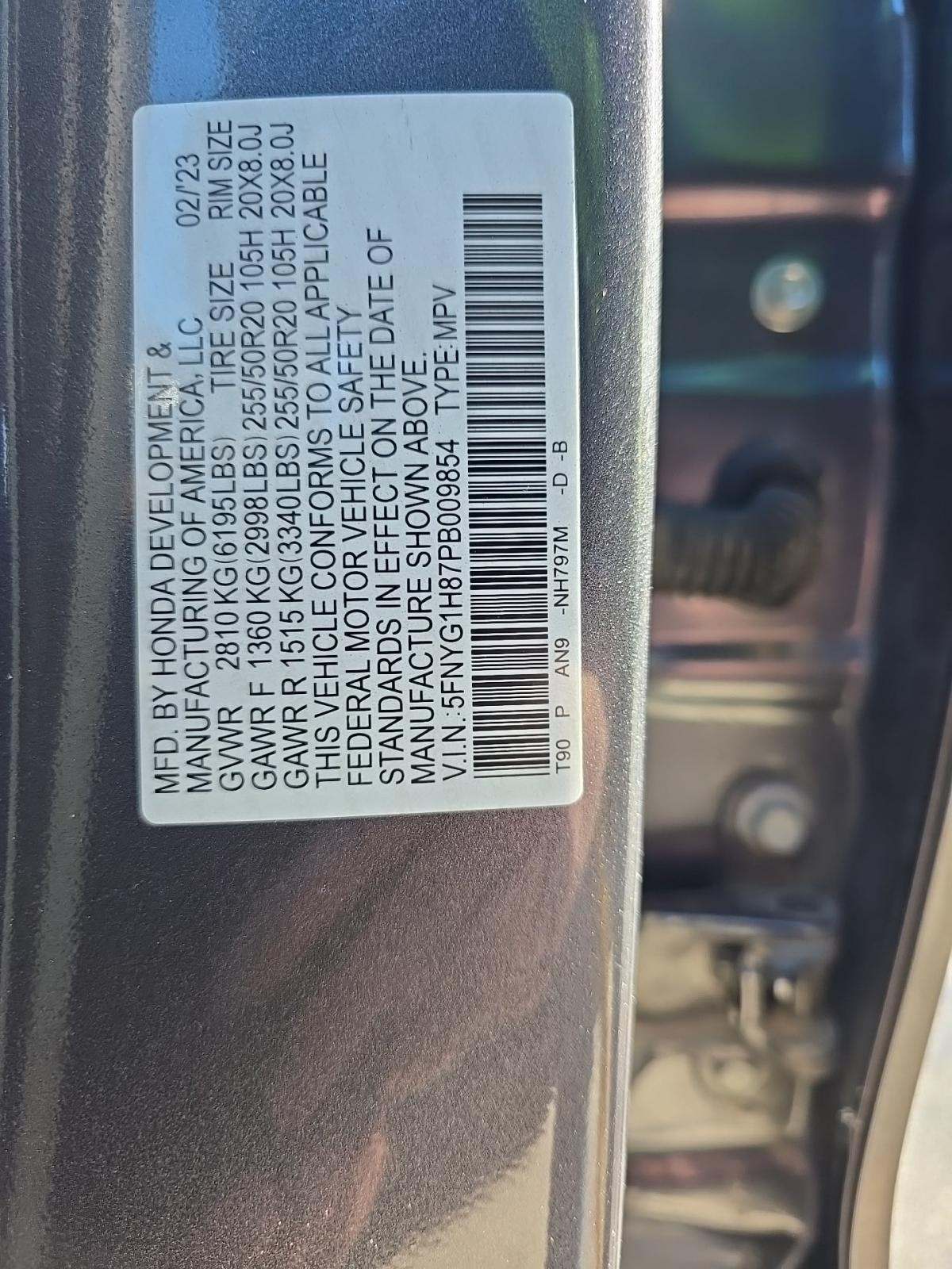 2023 Honda Pilot Elite AWD