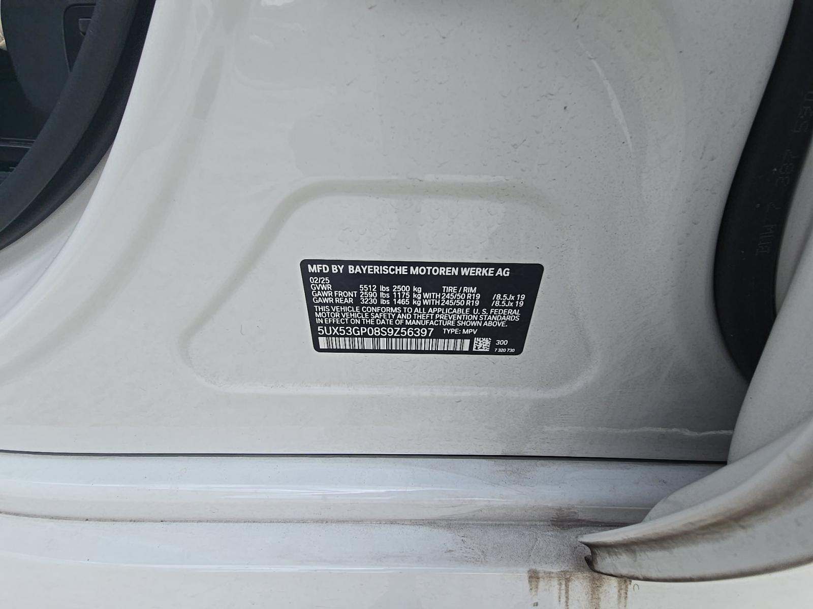 2025 BMW X3 xDrive30i AWD