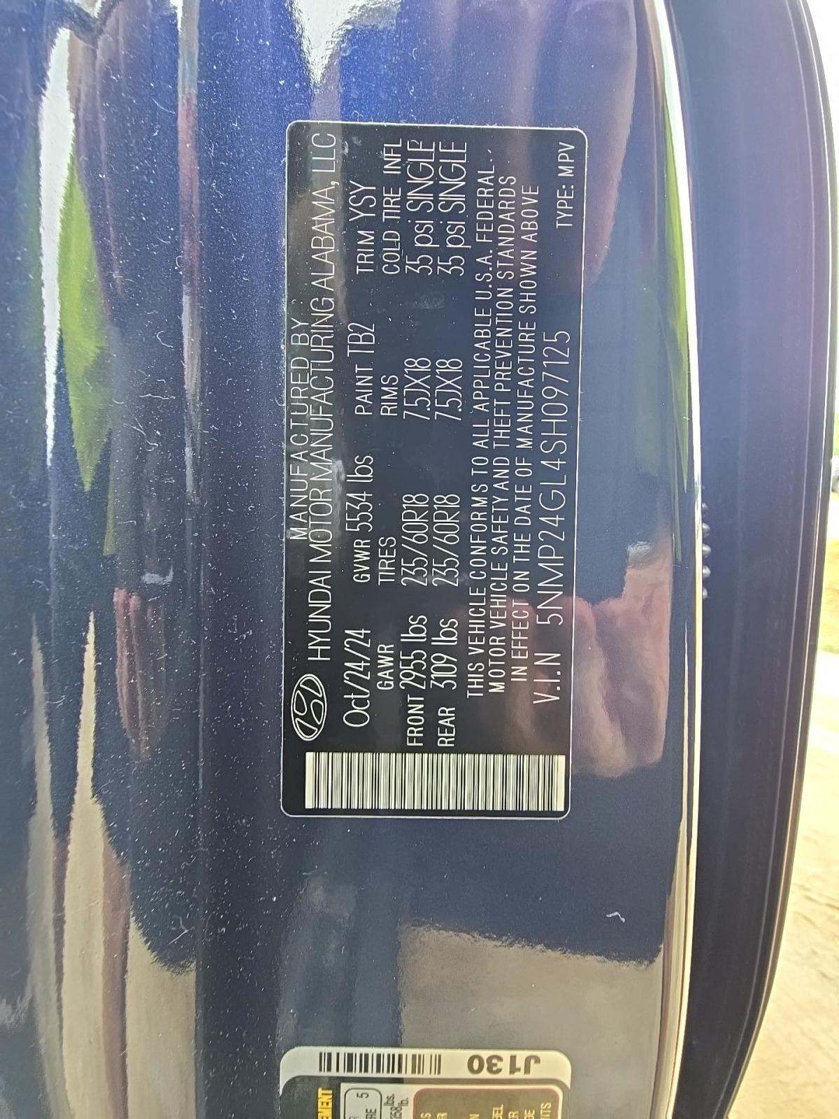 2025 Hyundai Santa Fe SEL FWD