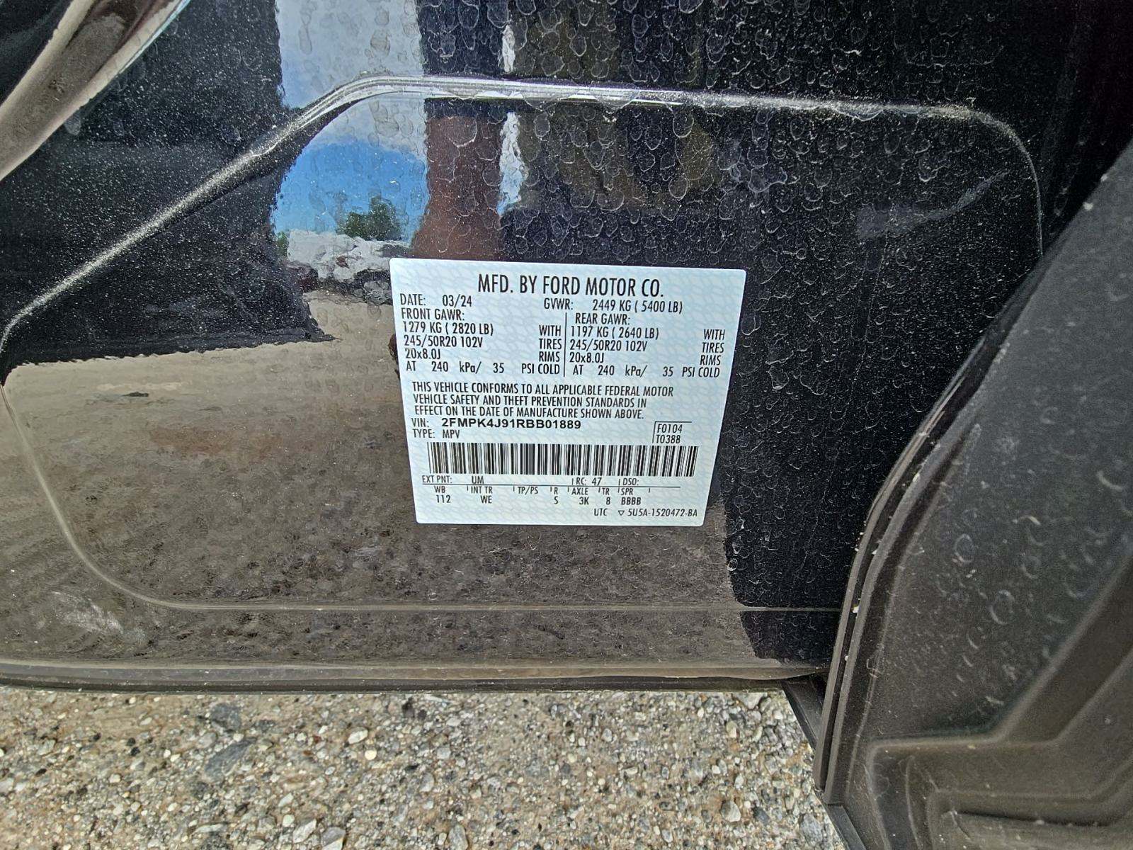 2024 Ford Edge ST-Line AWD