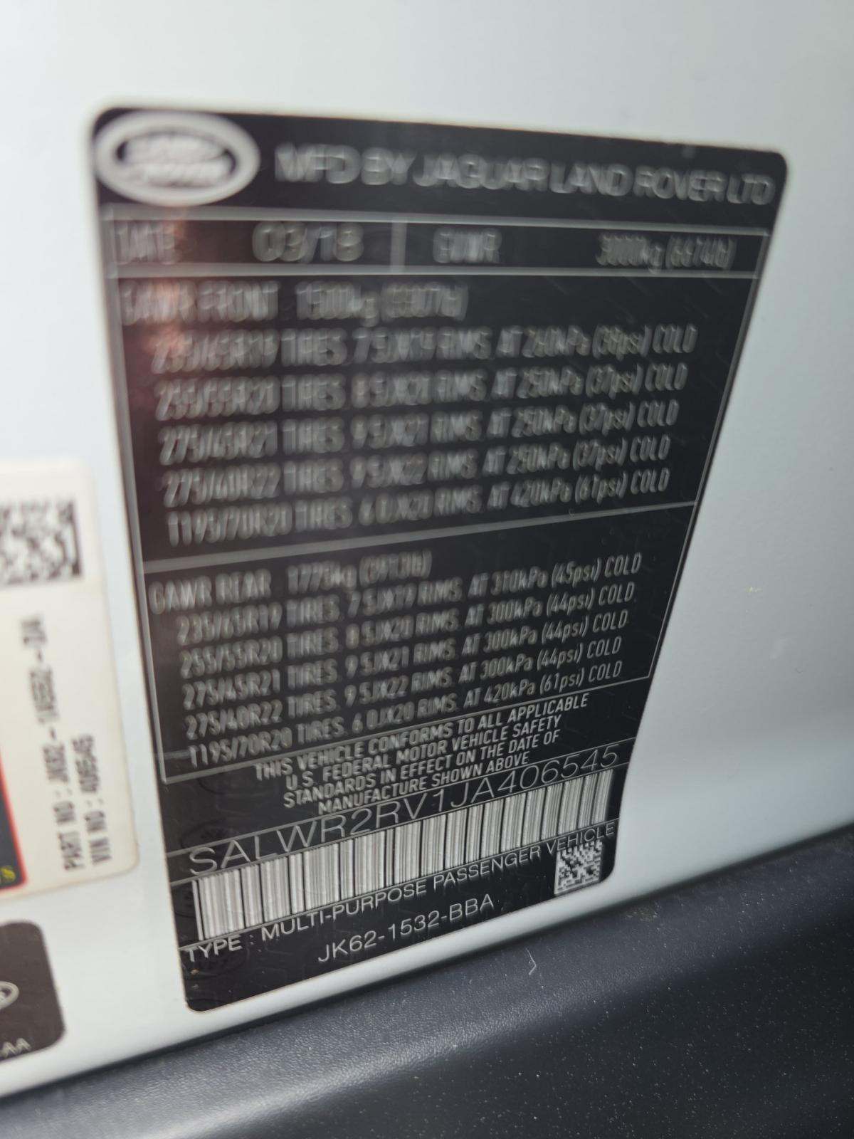 LAND ROVER RANGE ROVER SPORT - 1