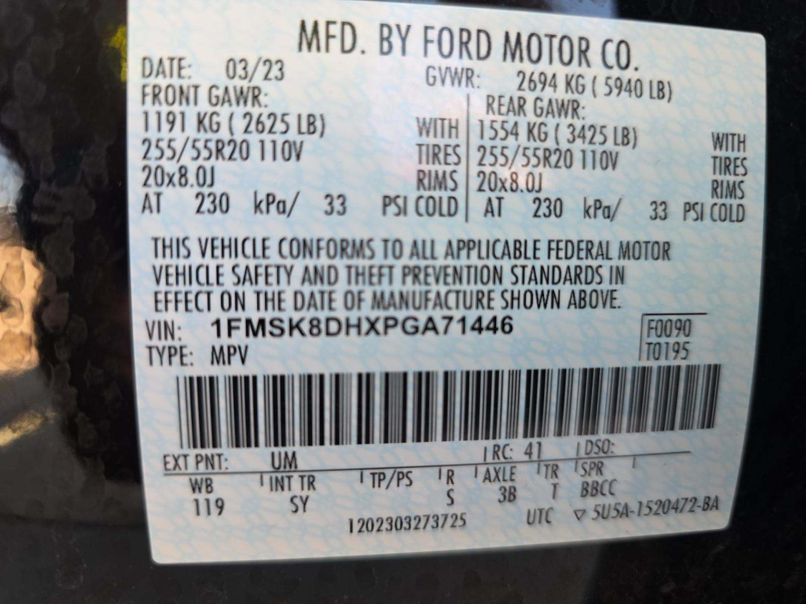 2023 Ford Explorer XLT AWD