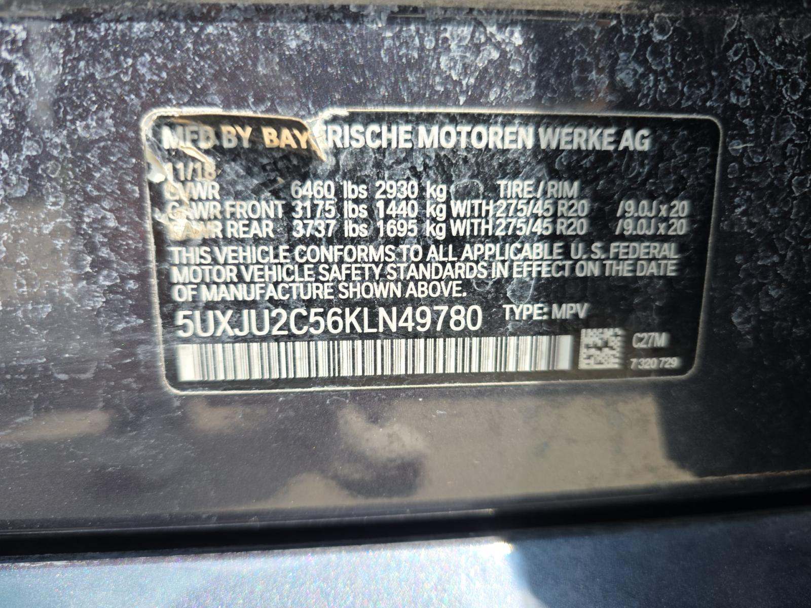 2019 BMW X5 xDrive50i AWD