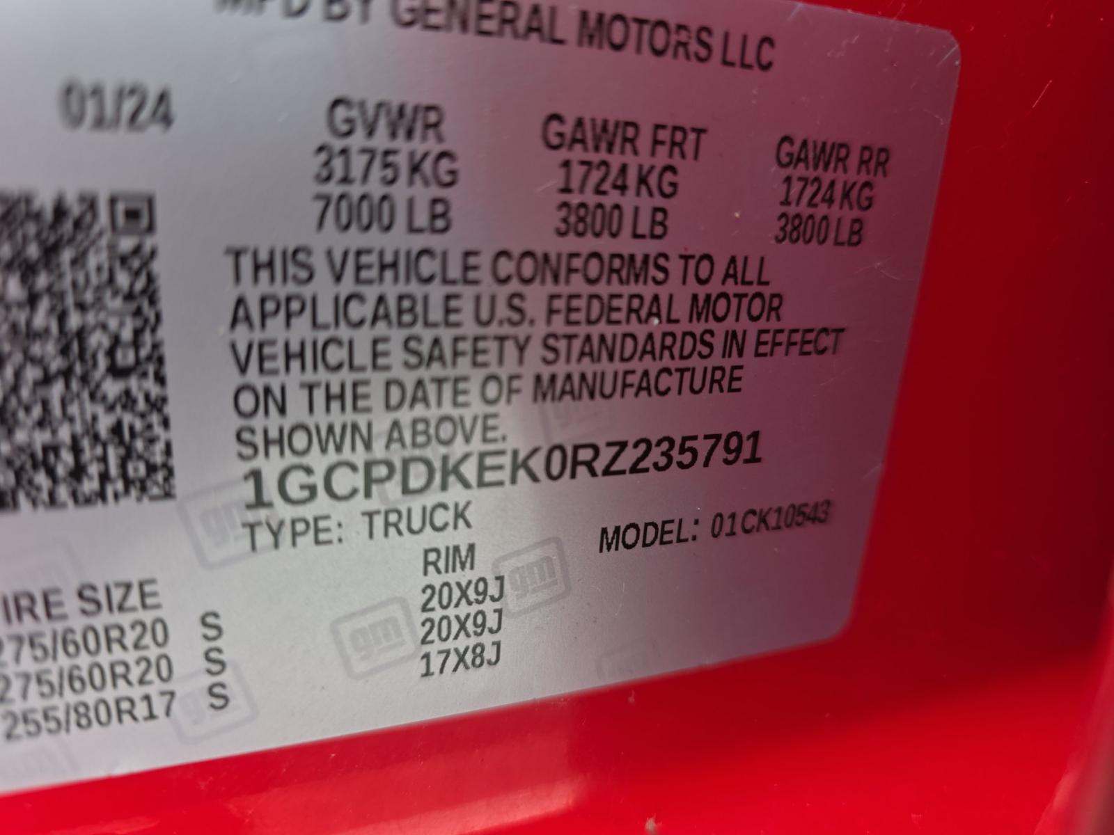 2024 Chevrolet Silverado 1500 LT AWD
