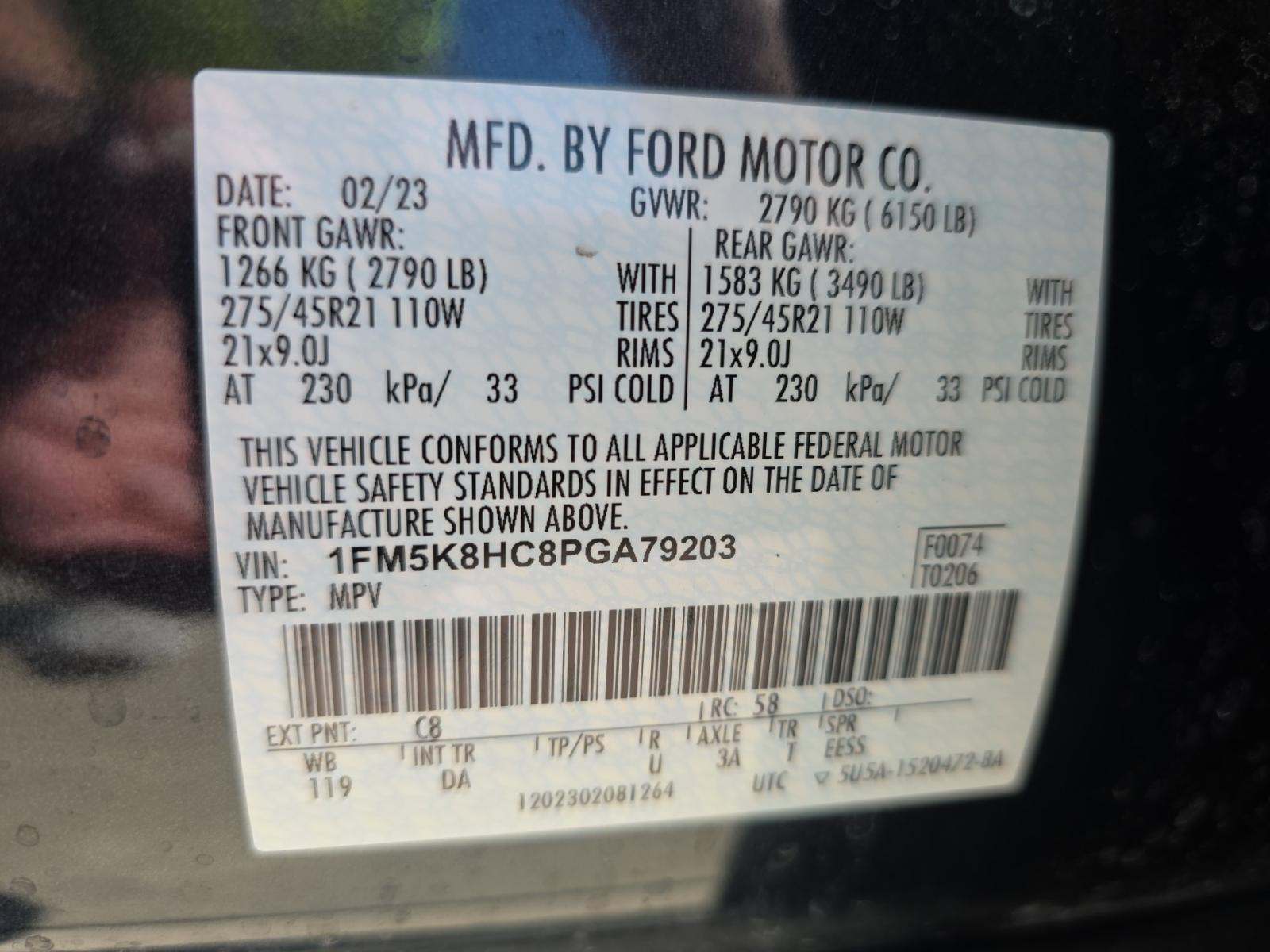 2023 Ford Explorer Platinum AWD