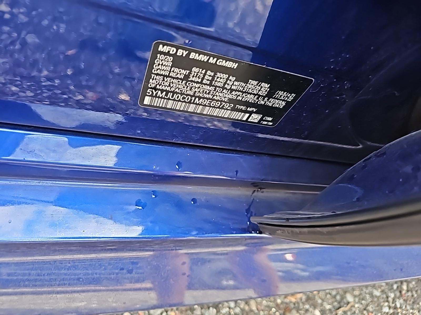 2021 BMW X5 M Base AWD