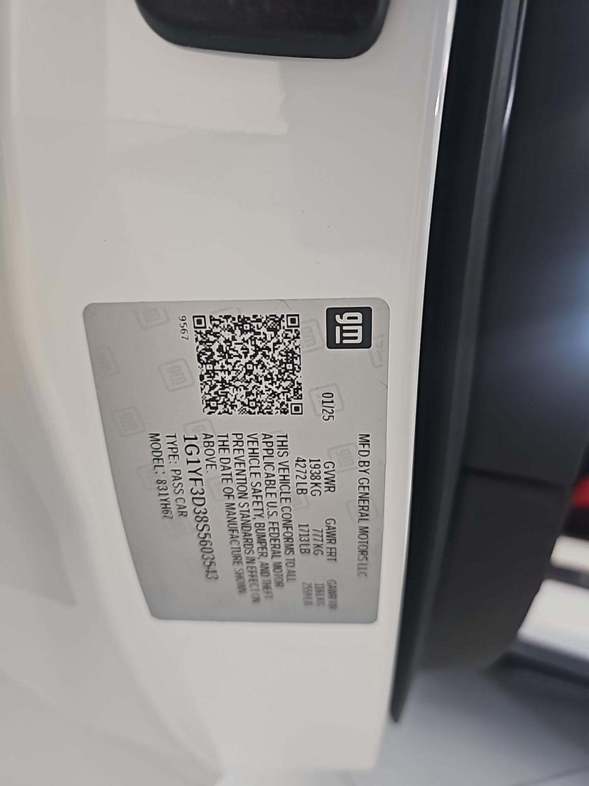 2025 Chevrolet Corvette Z06 RWD