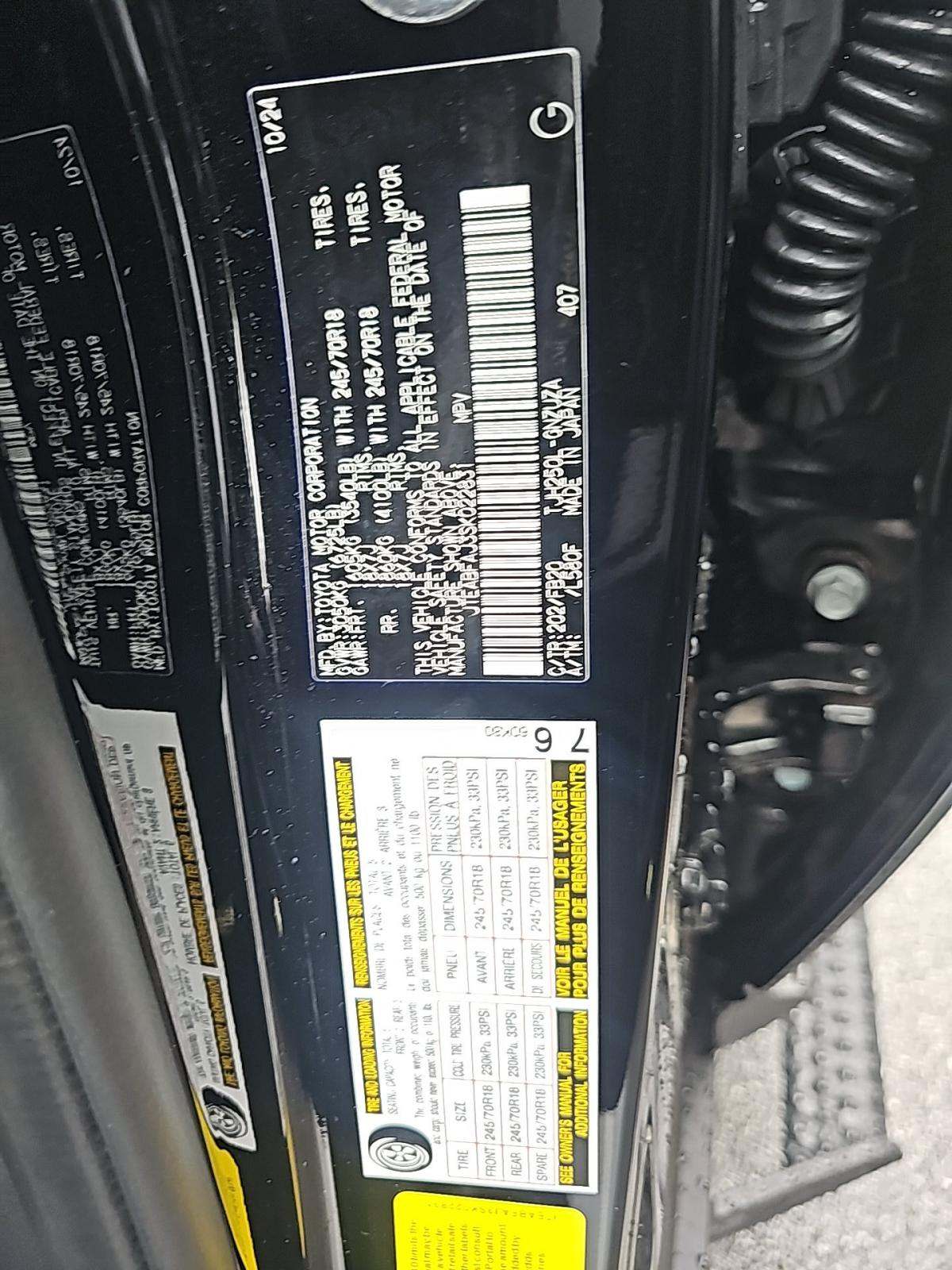 2025 Toyota Land Cruiser 1958 AWD