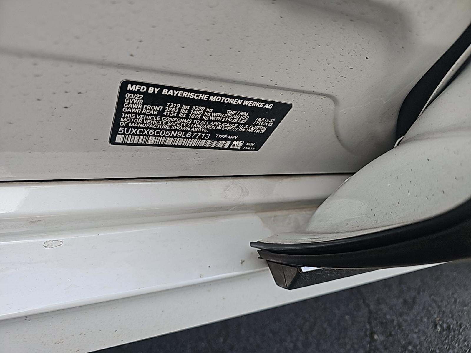 2022 BMW X7 M50i AWD