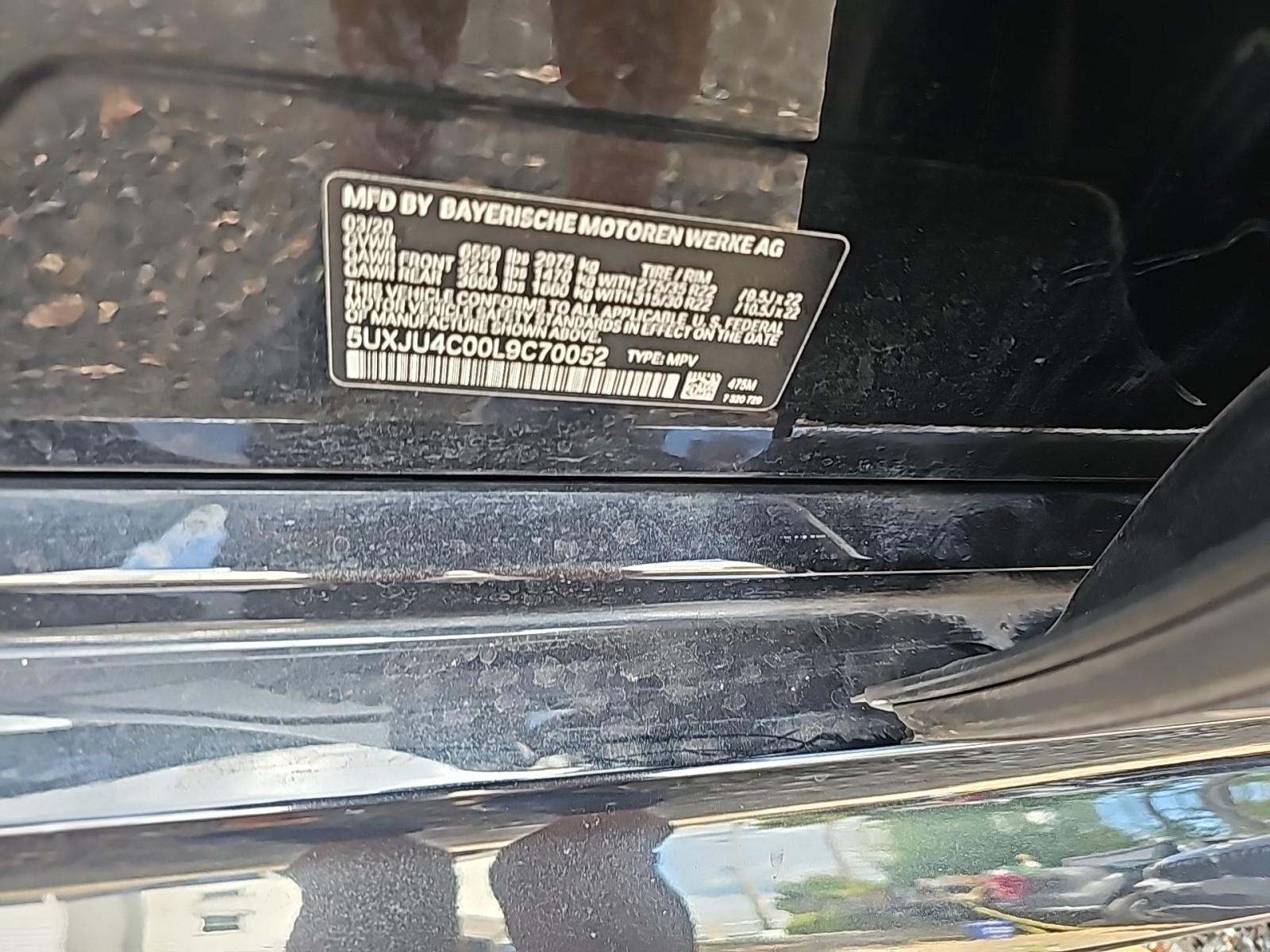 2020 BMW X5 M50i AWD