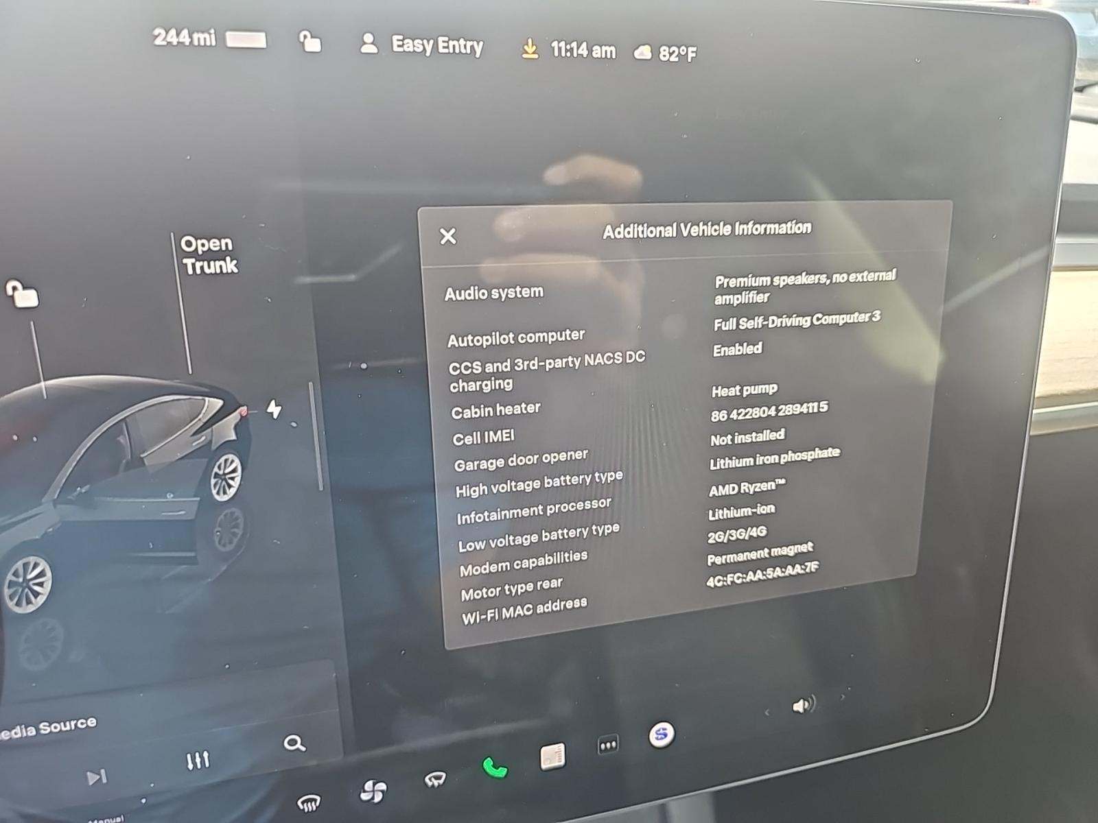 2022 Tesla Model 3 Standard Range RWD