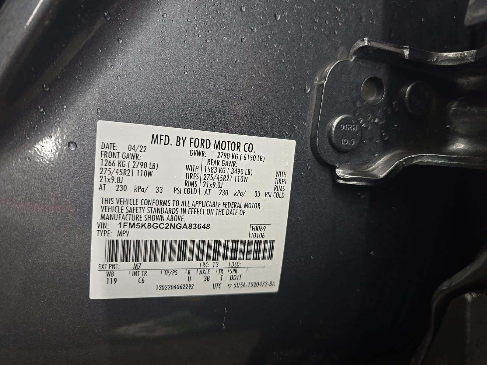 2022 Ford Explorer ST AWD