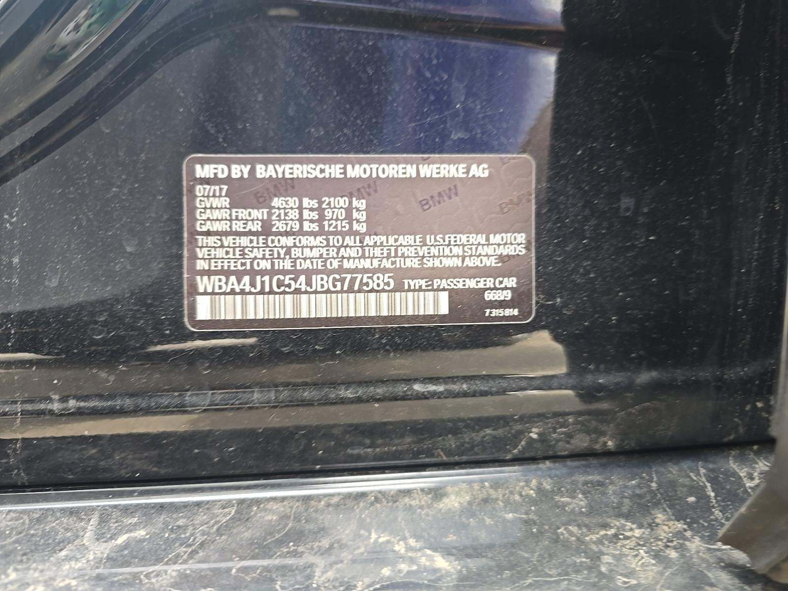 2018 BMW 4 Series 430i RWD