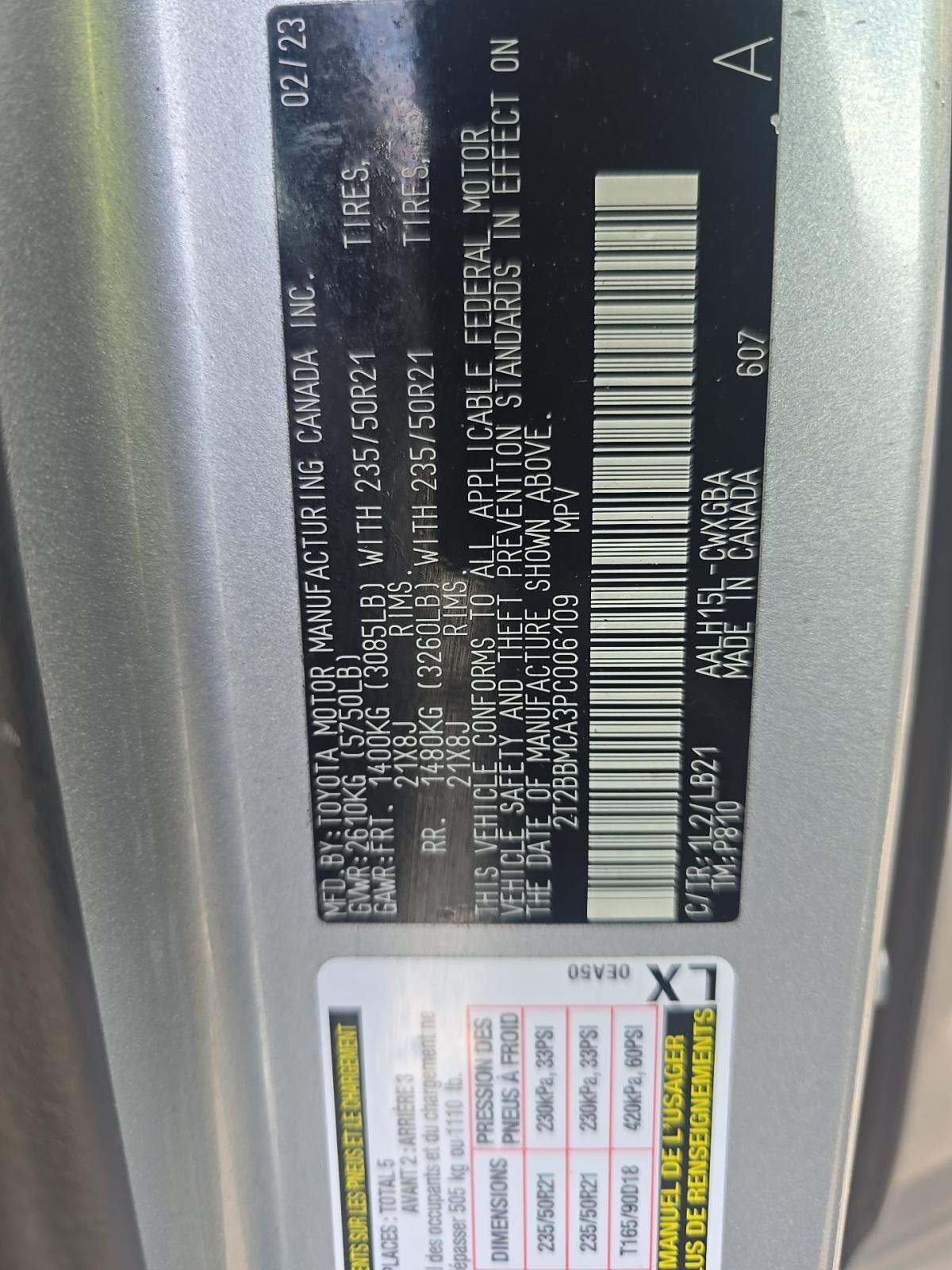 2023 Lexus RX RX 350h Premium Plus AWD