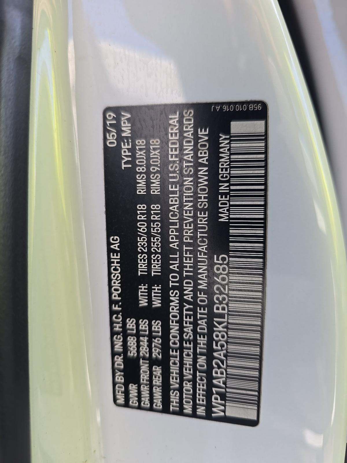 2019 Porsche Macan S AWD