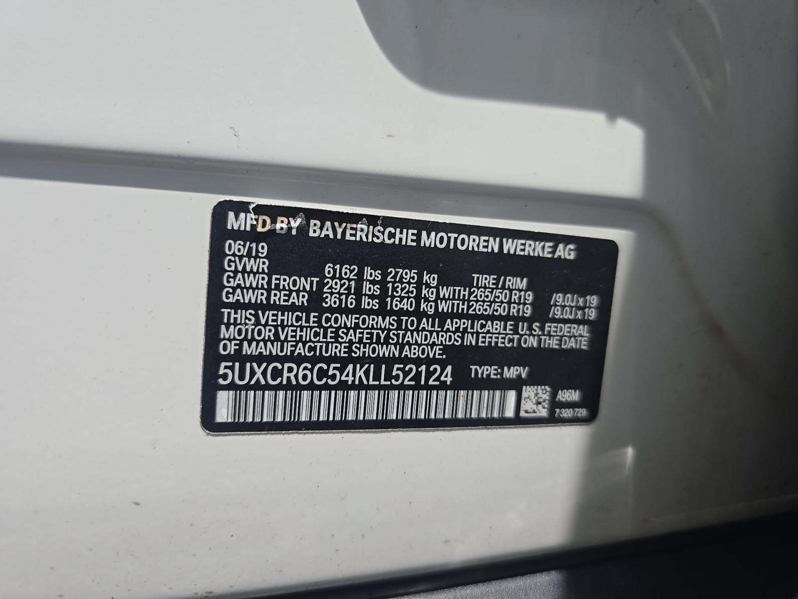 2019 BMW X5 xDrive40i AWD