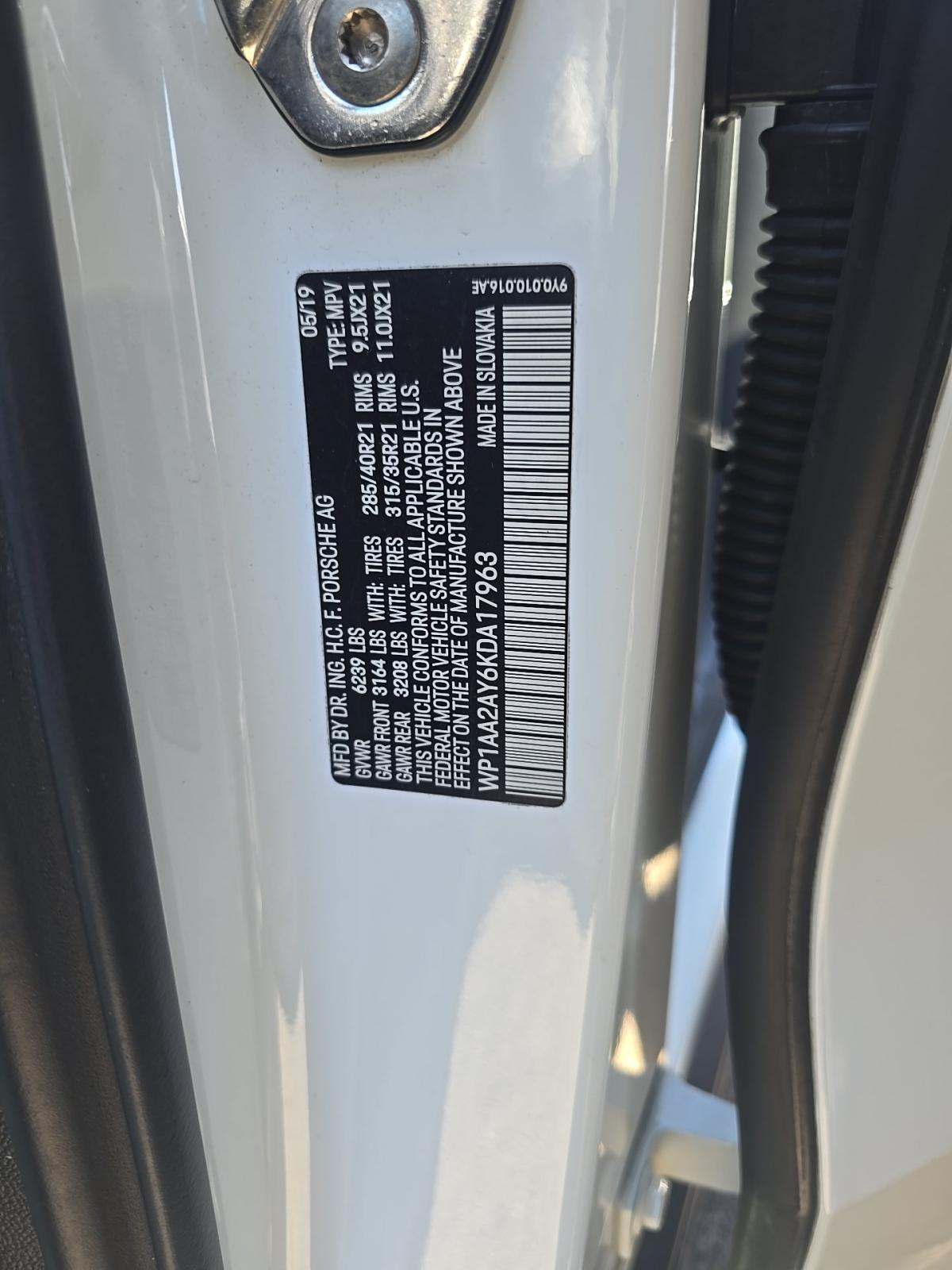 2019 Porsche Cayenne Base AWD