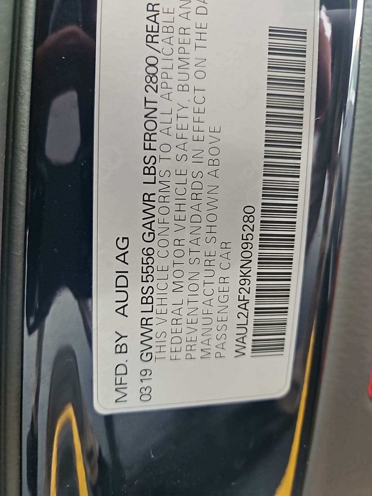 2019 Audi A6 3.0T Premium Plus AWD