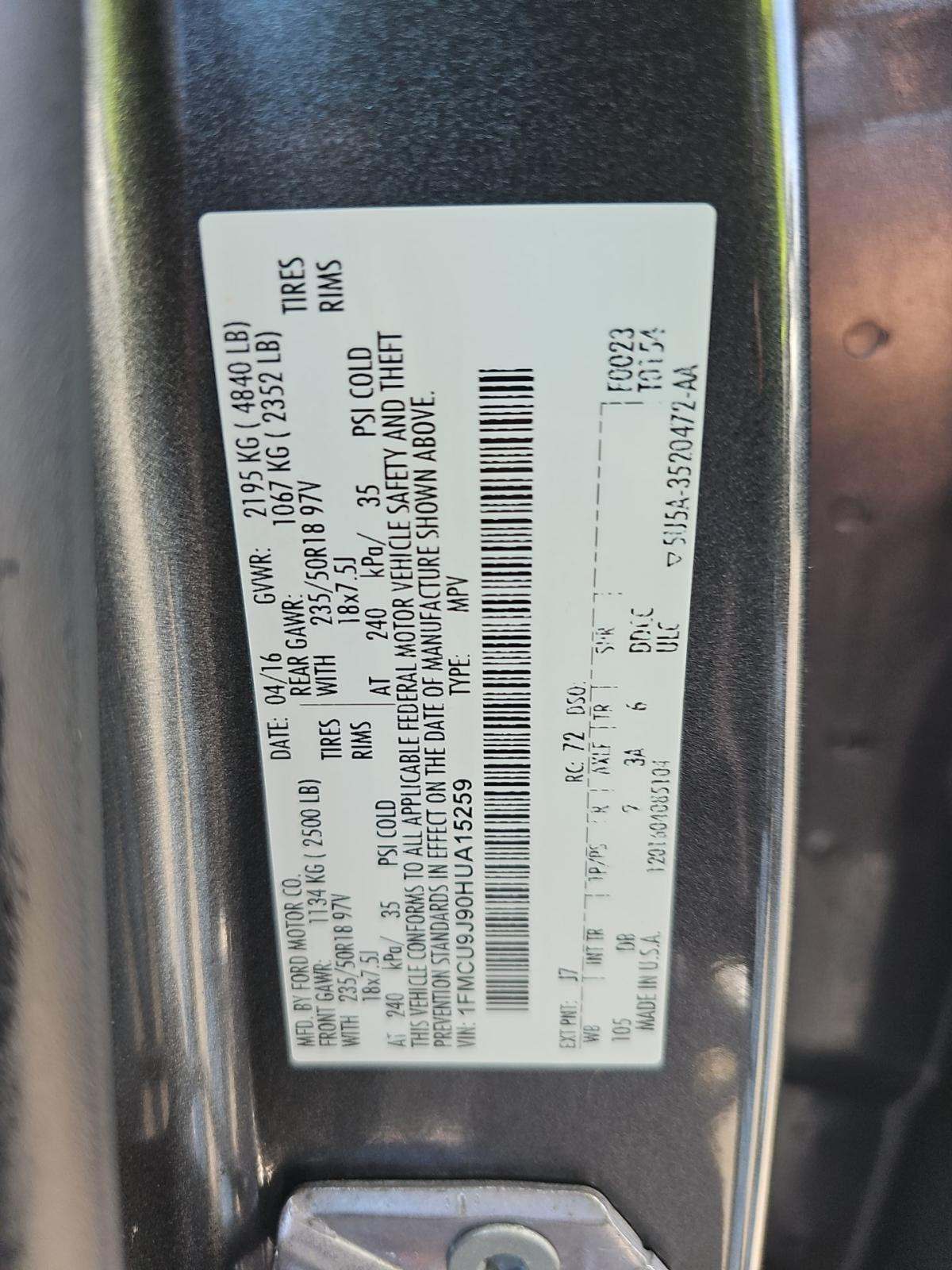 FORD ESCAPE - 1
