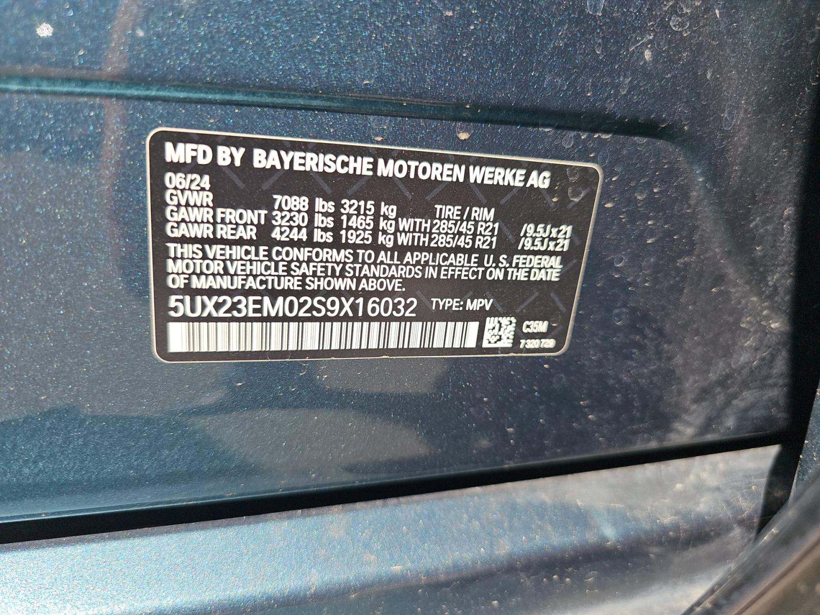 2025 BMW X7 xDrive40i AWD