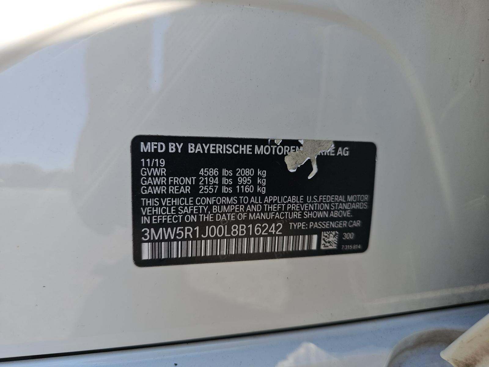 2020 BMW 3 Series 330i RWD