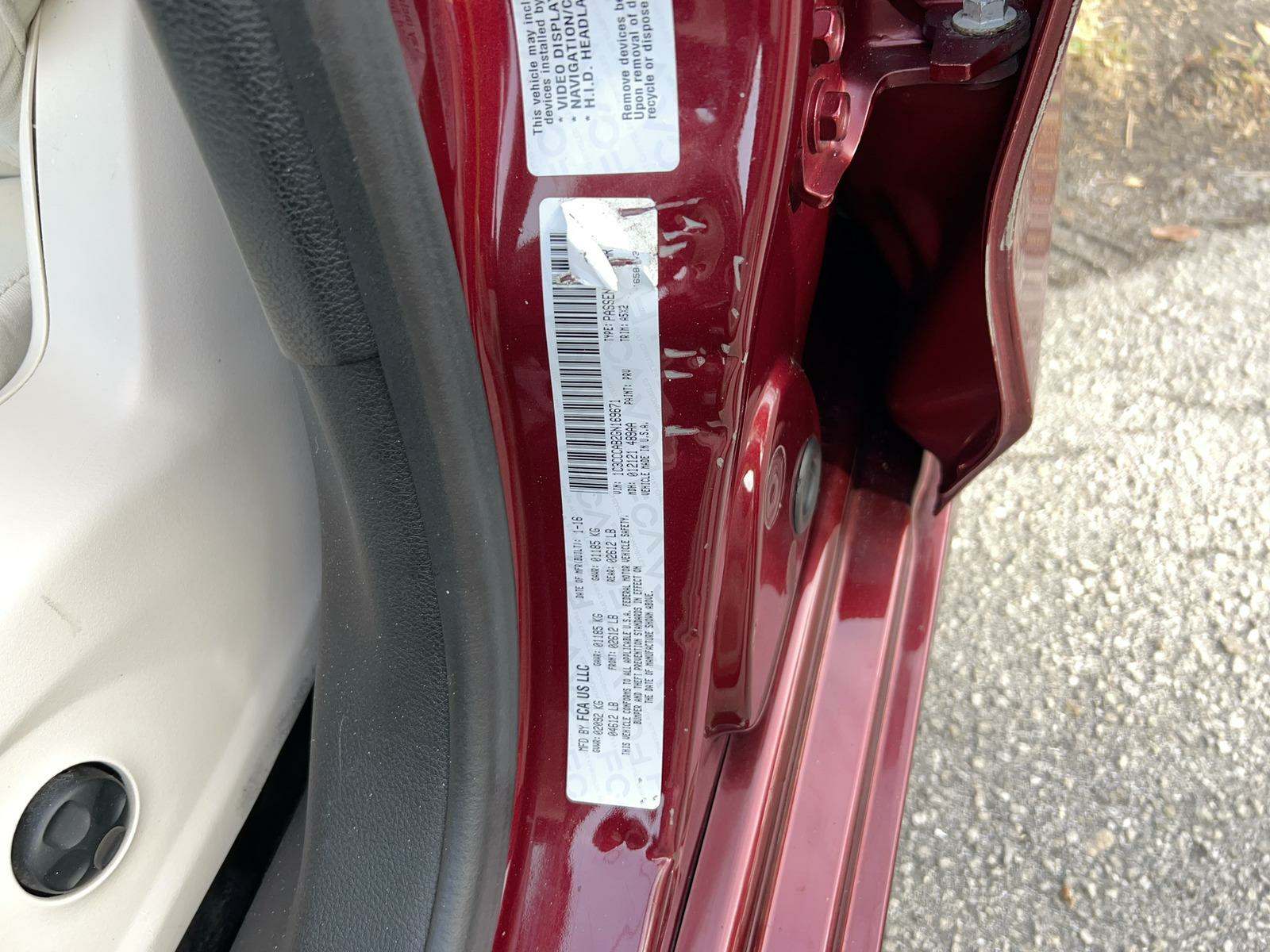 2016 Chrysler 200 Limited FWD