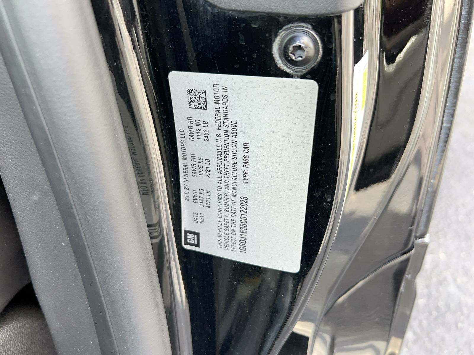 2012 Cadillac CTS Performance RWD