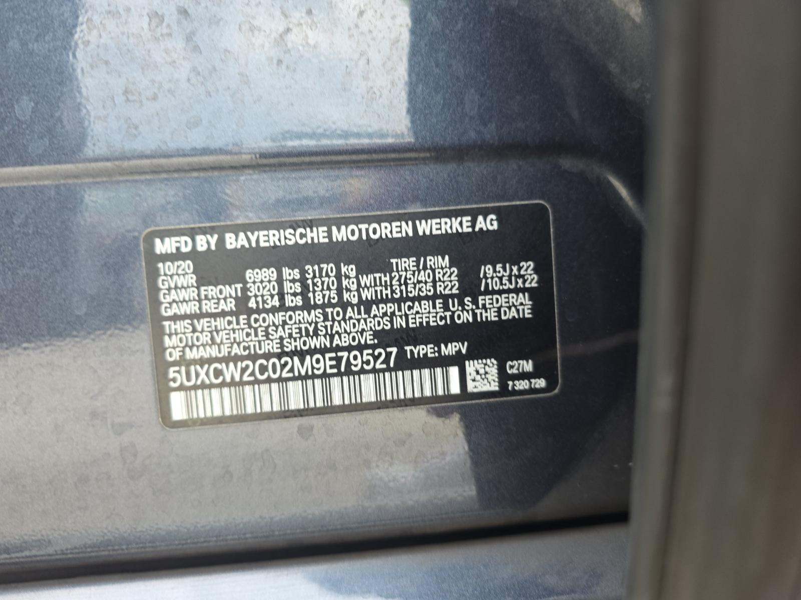 2021 BMW X7 xDrive40i AWD
