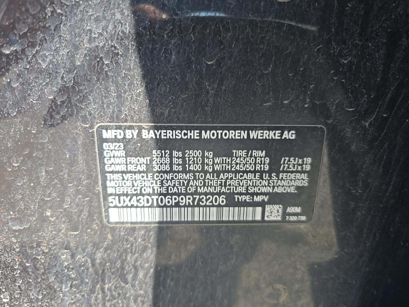 2023 BMW X4 M40i AWD
