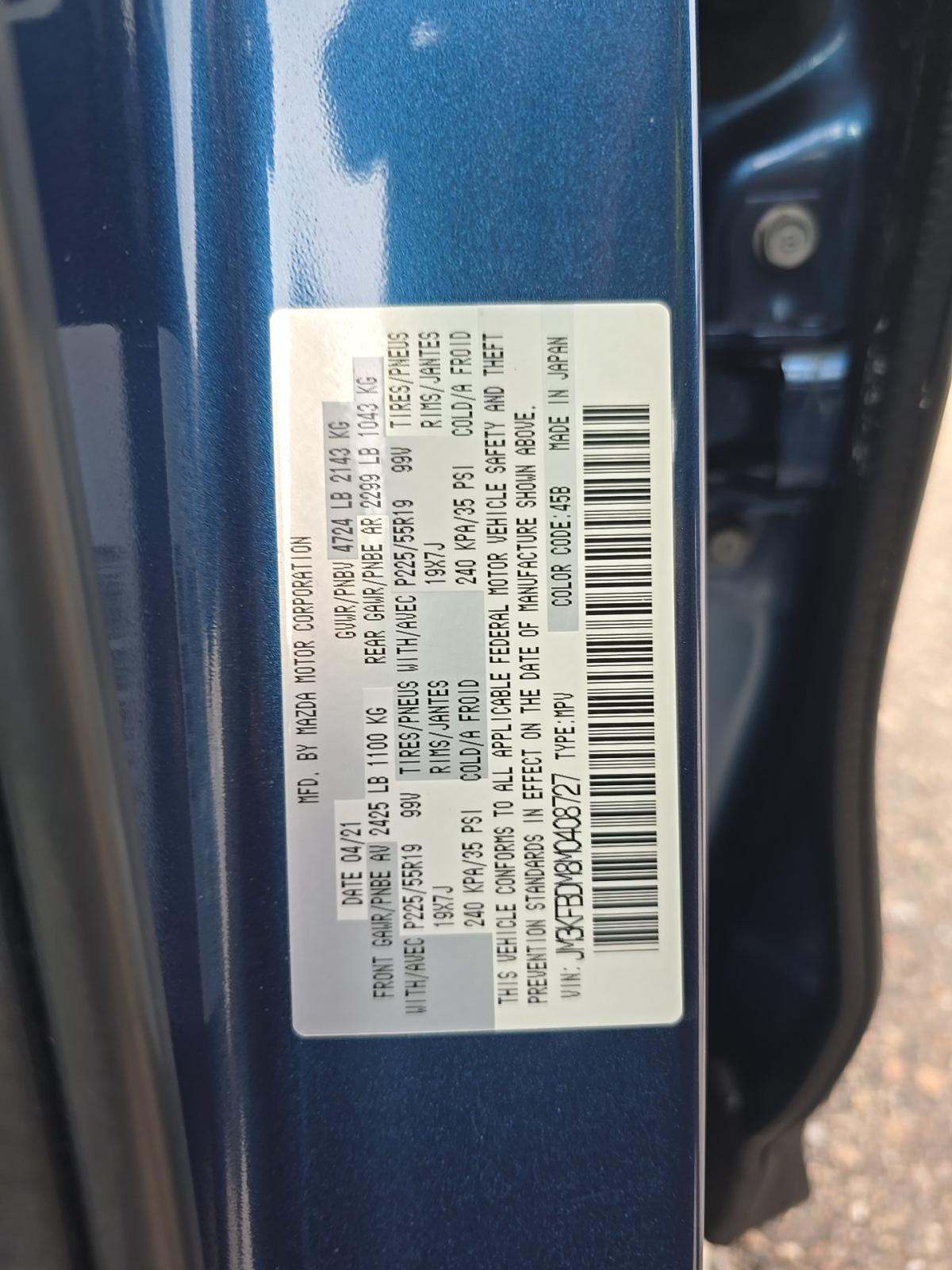 2021 MAZDA CX-5 Grand Touring AWD