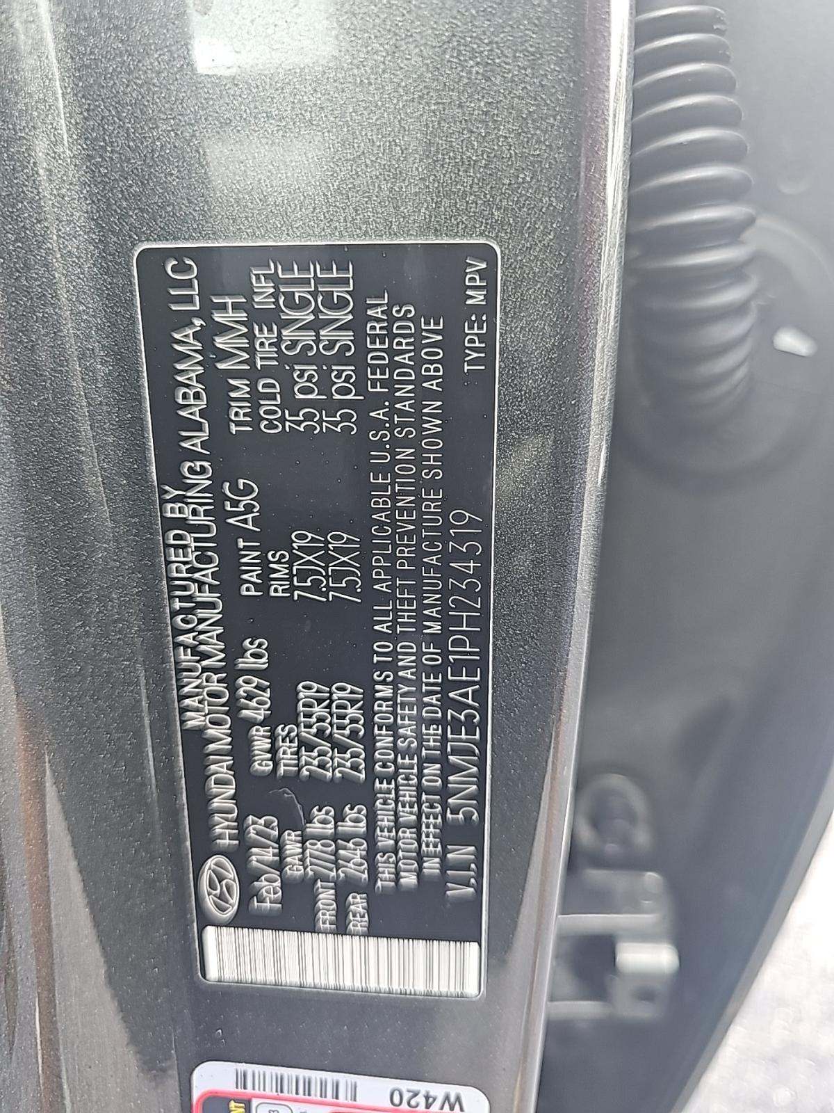 2023 Hyundai Tucson Limited FWD