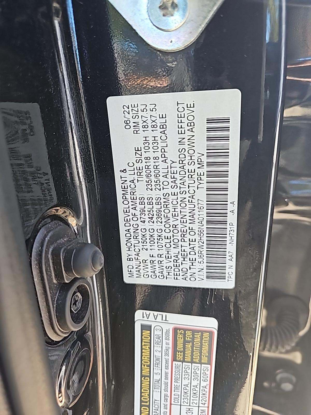 2022 Honda CR-V EX AWD