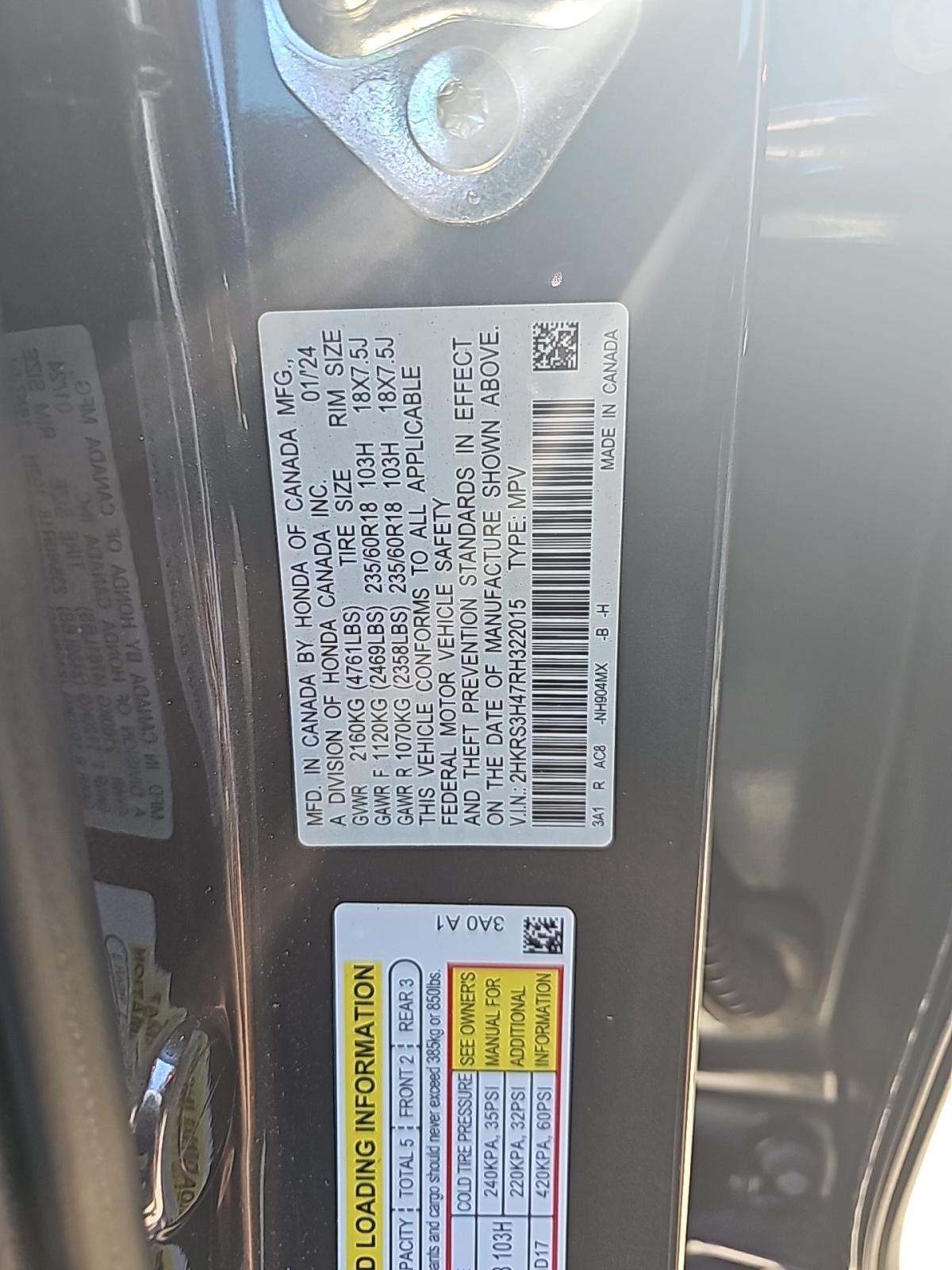 2024 Honda CR-V EX FWD