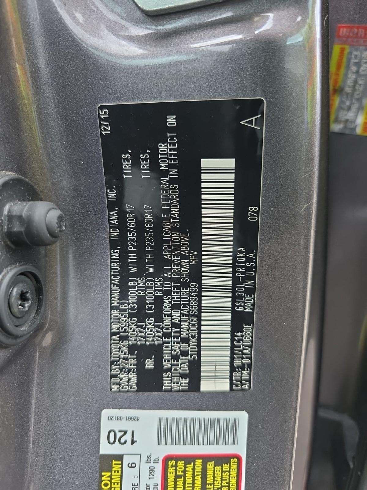 Toyota Sienna XLE Premium 8-Passenger 119.3" WB снимка Toyota Sienna XLE Premium 8-Passenger 119.3" WB