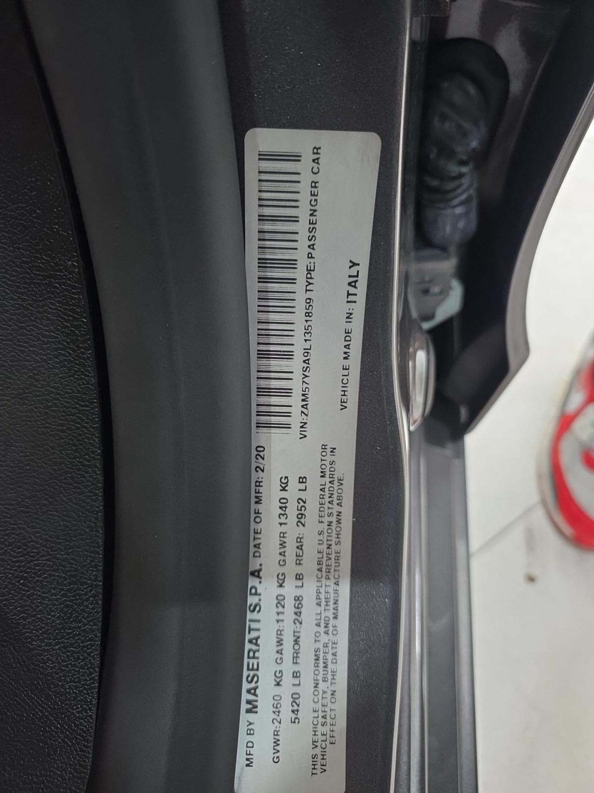 2020 Maserati Ghibli S RWD