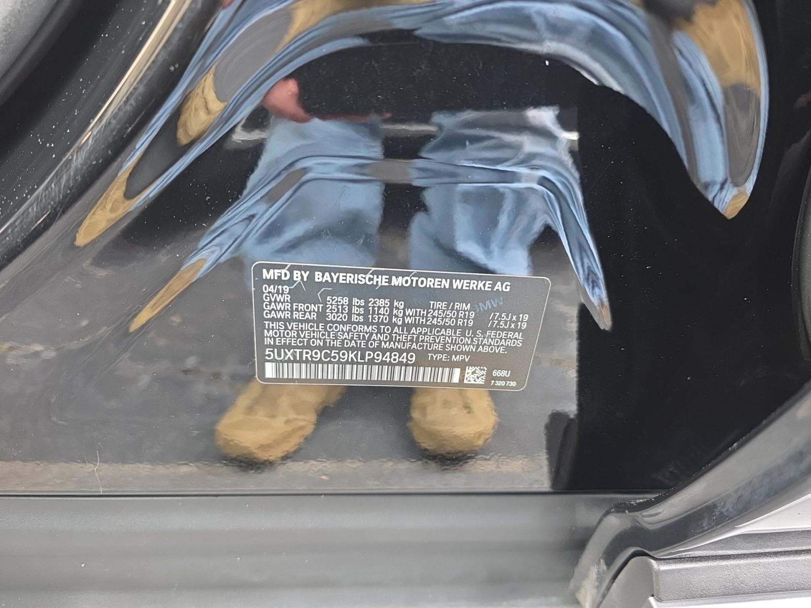 2019 BMW X3 xDrive30i AWD